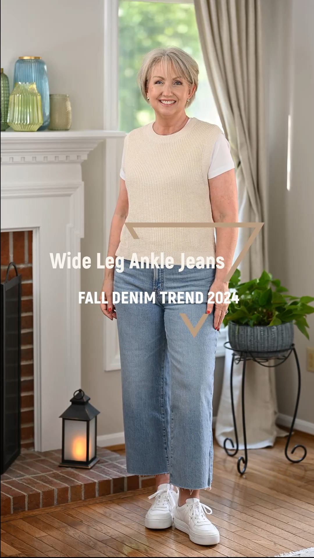 How to style wide leg jeans for fall 2024👖

#LTKSeasonal #LTKOver40 #LTKStyleTip
