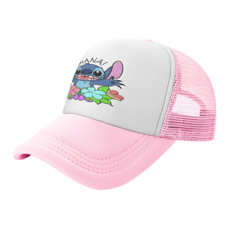 Kids Stitch Adjustable Mesh Hats Baseball Trucker Cap for Boys and Girls | Walmart (US)