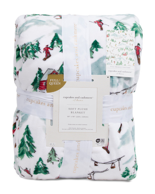 Alpine Adventure Ski Blanket | TJ Maxx