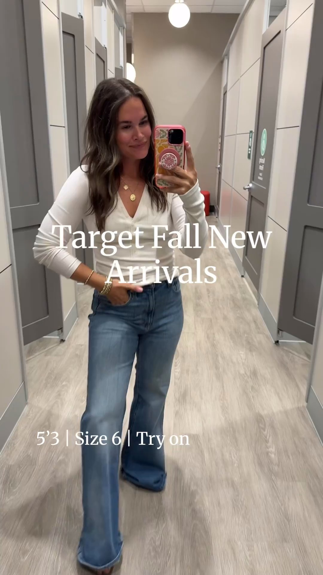 Target fall try on with SO many good finds. The Henley, under $40 viral jeans, brown suede jacket, Zara inspired polka dot jacket, matching lounge set + activewear all made the cut.

Target fall try on, Target fall fashion, Target new arrivals, Target style, viral jeans, suede jacket, polka dot jacket, matching lounge set, Target activewear, fall outfit ideas, affordable fall fashion, JulieFranks