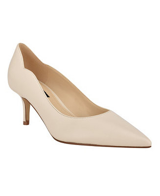 Nine West Women's Abaline Pointed Toe Low Pumps & Reviews - Pumps - Shoes - Macy's | Macys (US)