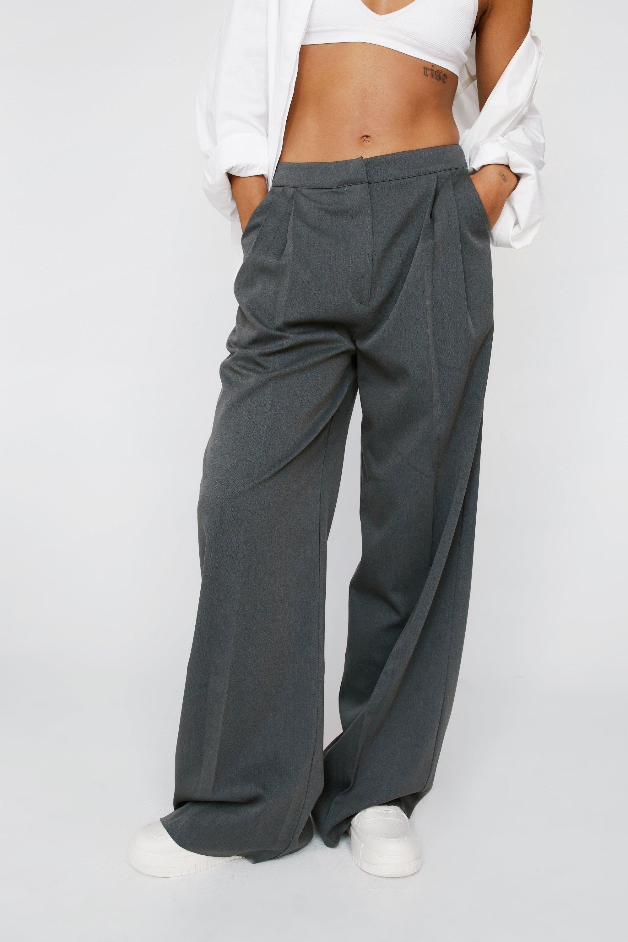 Pleat Front Tailored Trousers | Nasty Gal UK (+IE)