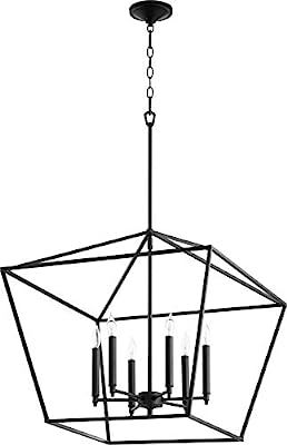 Quorum 644-6-69 Transitional Six Light Nook from Gabriel Collection in Bronze/Dark Finish | Amazon (US)