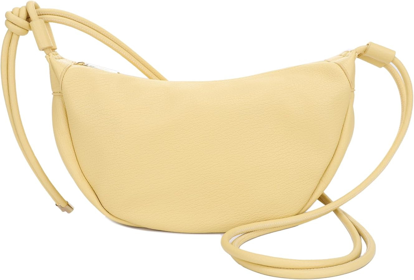 Mali&Lili Hobo Shoulder Bag for Women, Aria Convertible Crossbody Bags for Women, Vegan Leather p... | Amazon (US)