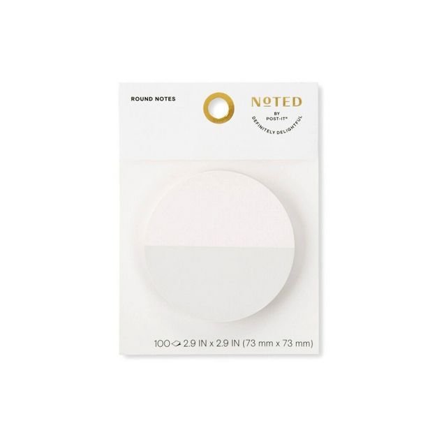 Post-it Round Notes Duo 2.9"x2.9" - Neutral Tones | Target