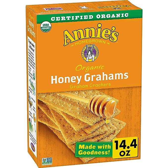 Annie's Organic Graham Crackers, Honey, 14.4 Ounce | Amazon (US)