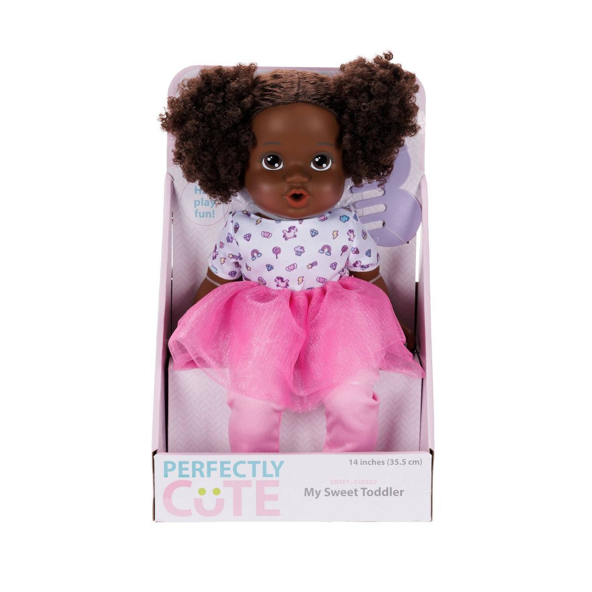 Perfectly Cute My Sweet Toddler Baby Doll - Black Hair/Brown Eyes | Target