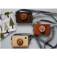 Wooden Camera Toy | Toddler Kids | Etsy (US)