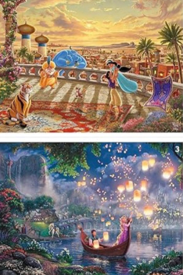 Gift the magical experience of puzzle building with the 4 in 1 Multipack - Disney - Thomas Kinkade - (4) 500 Piece Jigsaw Puzzles! 

#LTKfindsunder50 #LTKhome #LTKGiftGuide