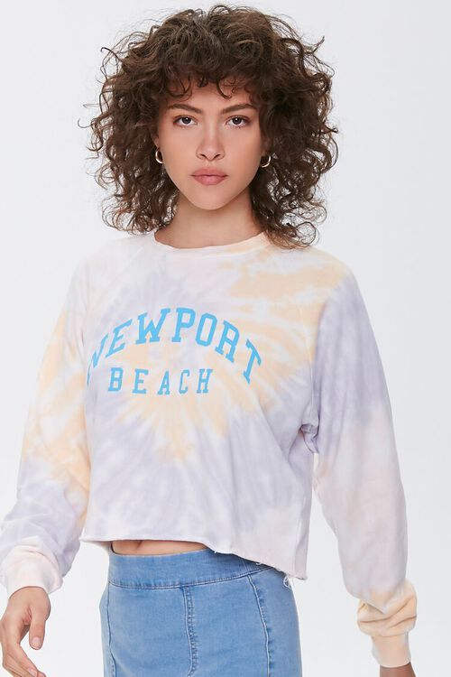 Tie-Dye Newport Beach Pullover | Forever 21 (US)