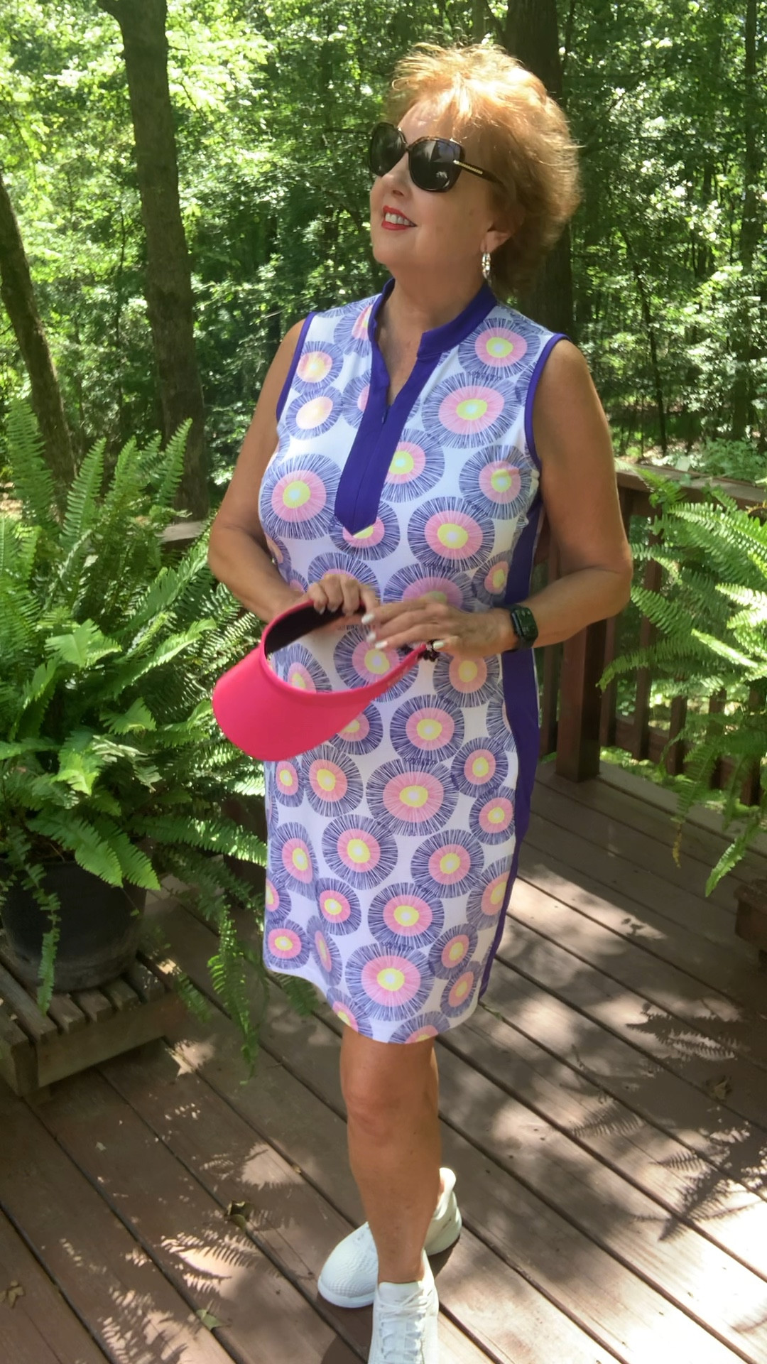 Sales Alert 🔔 ‼️  This beautiful golf dress is on sale! Currently 20% Off + Free Shipping.
And it’s perfect for Pickleball too!
(Be sure to click on your preferred dress to see the actual price!)

So stylish, has pockets, and includes a pair of white shorties.

Also, I love that these visors are available in beautiful neutrals and vibrant colors. And they're headache-free (thanks to the adjustable coil you see here in the video)

Follow me for more Fashion Inspiration💕
#Itkover40
#Itkstyletip
#Itkmidsize


#LTKVideo #LTKsalealert

#LTKSeasonal