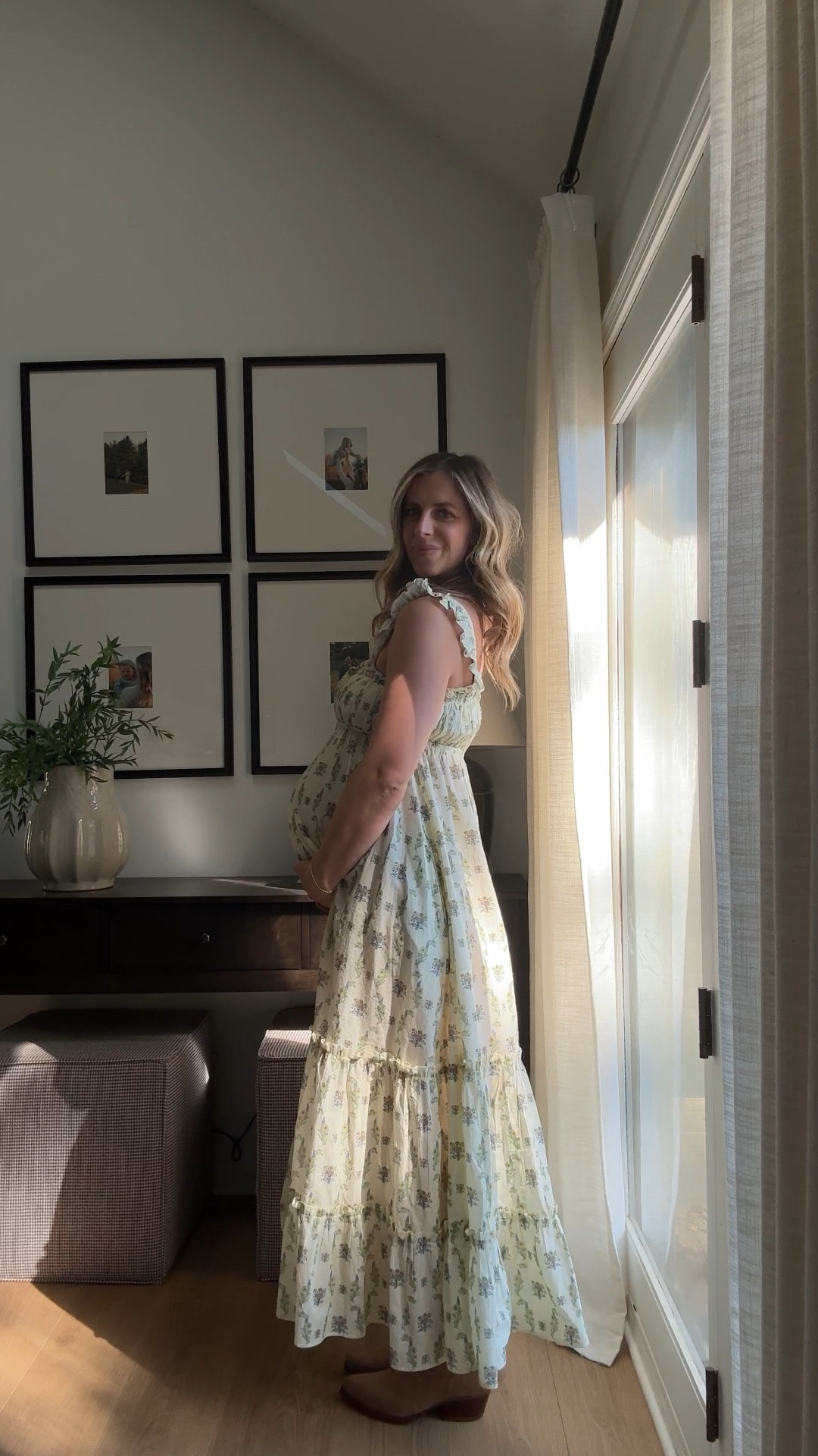 What I wore at 30 weeks pregnant to a friends baby shower. I am wearing a size Small! 

#LTKSeasonal #LTKStyleTip #LTKBump