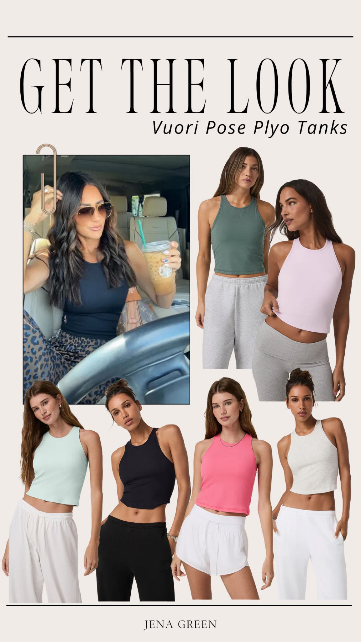 Vuori Pose Plyo Tank in all colors! 

#LTKSeasonal #LTKootd