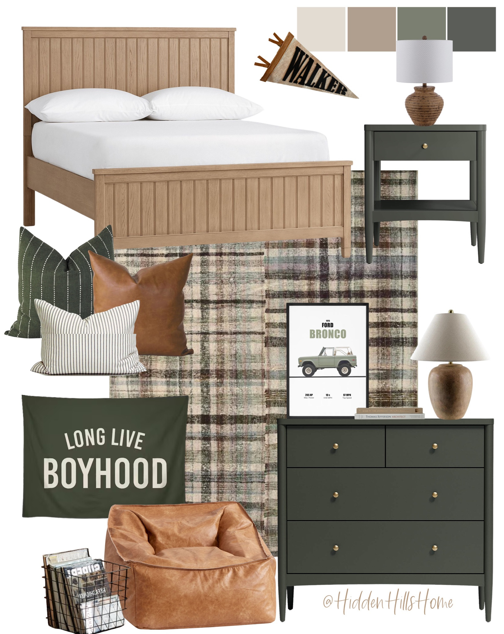 Boys room decor, boys bedroom mood board, boys room design ideas, kids bedroom, pre-teen bedroom inspiration #boysroom

#LTKKids #LTKHome #LTKStyleTip