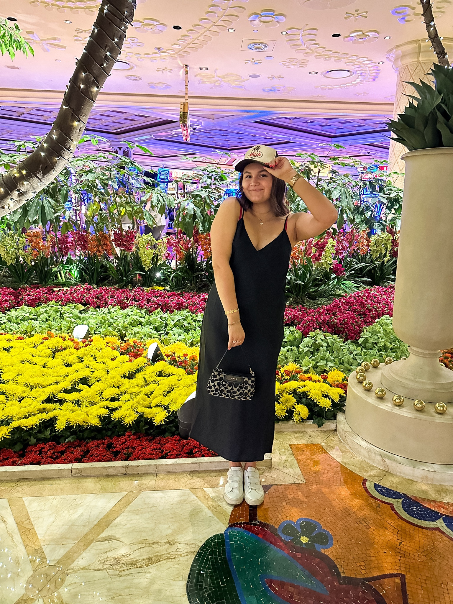 Night out outfit idea in las Vegas! Perfect for exploring the strip!

I’m wearing a M dress and size 9 sneakers

#LTKstyletip #LTKSpringSale #LTKmidsize