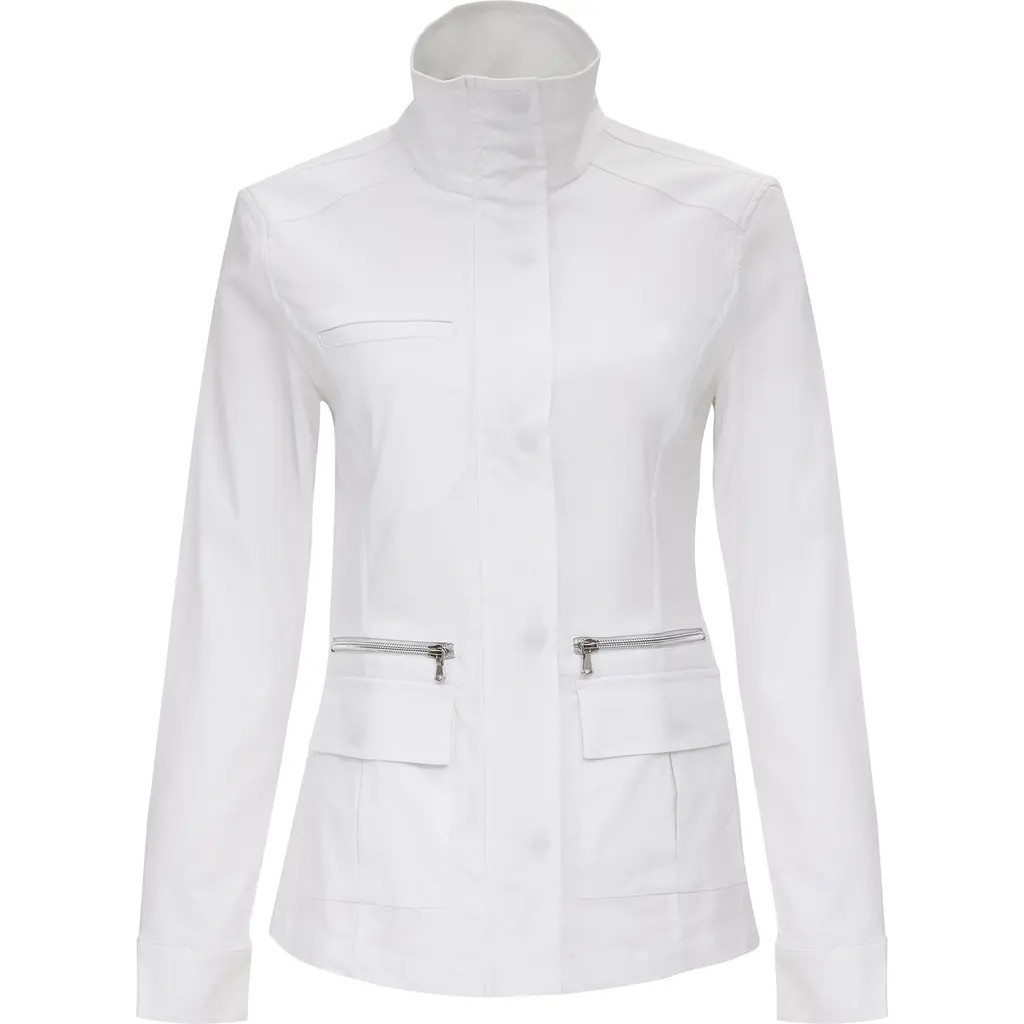 Anatomie Kenya Safari Jacket in White at Nordstrom, Size Medium | Nordstrom