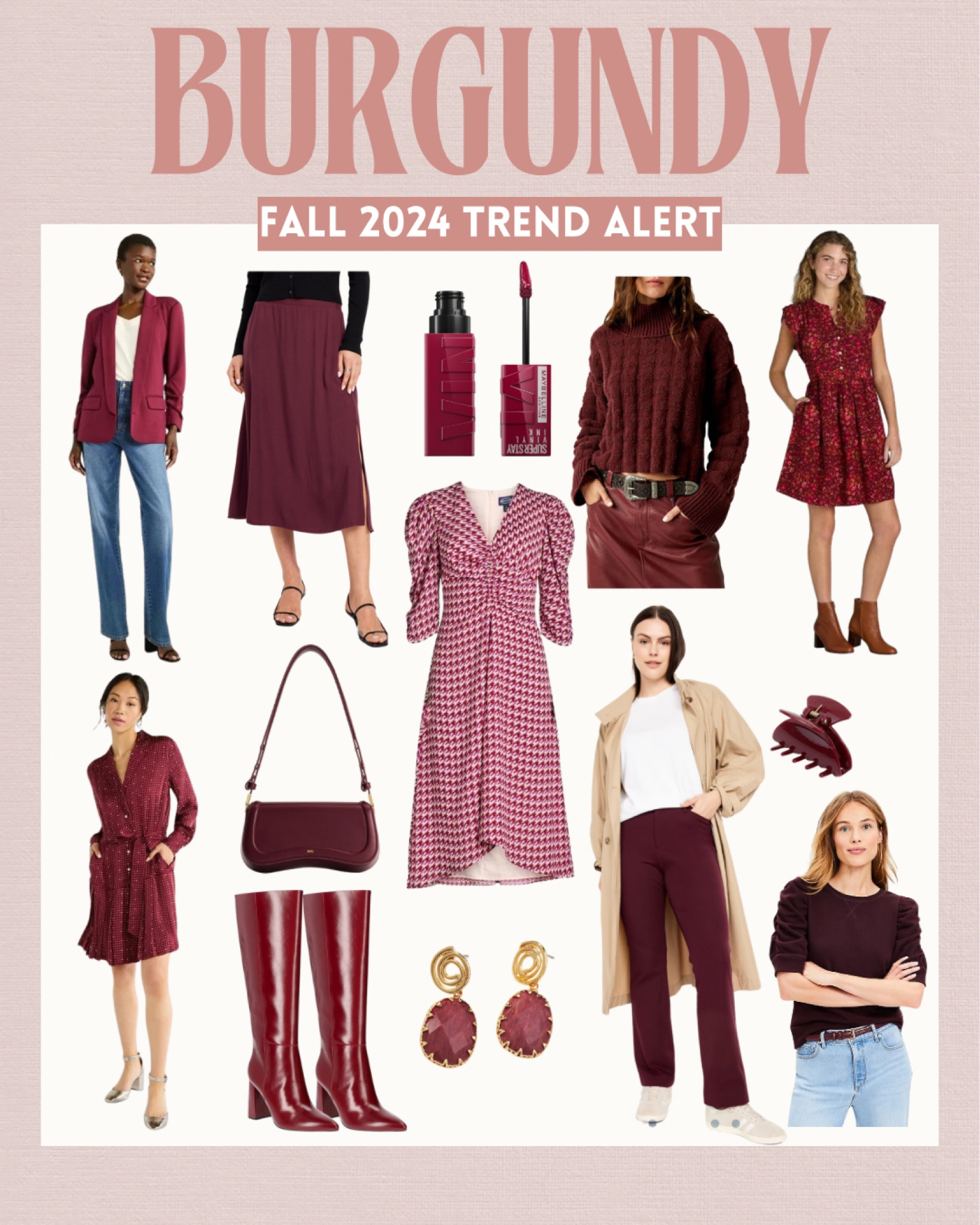 Burgundy will be trending for fall 2024 

#LTKSeasonal #LTKBacktoSchool #LTKFindsUnder50