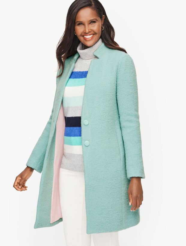 Brushed Wool Coat | Talbots