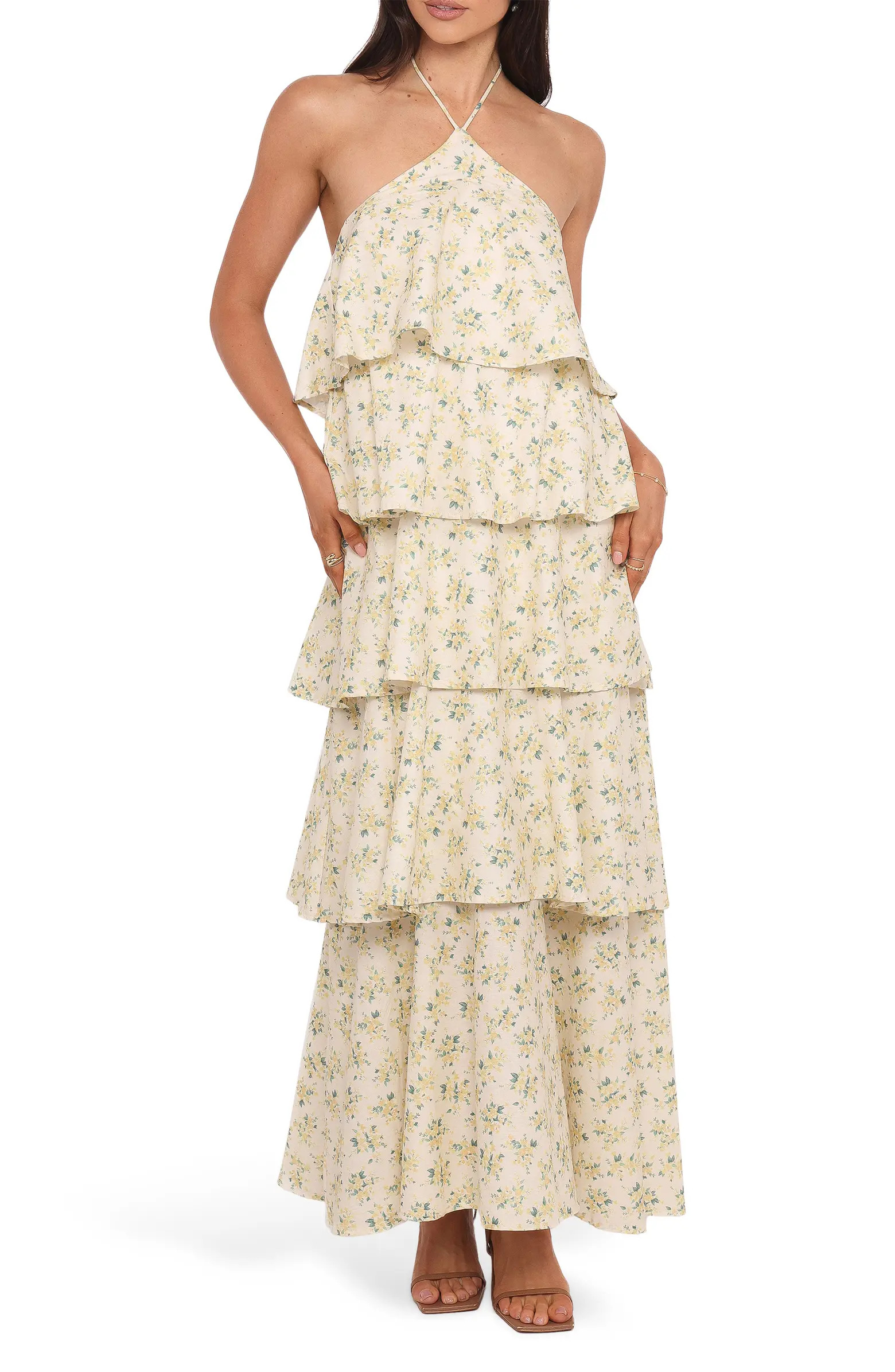 Darlia Tiered Floral Print Maxi Dress | Nordstrom
