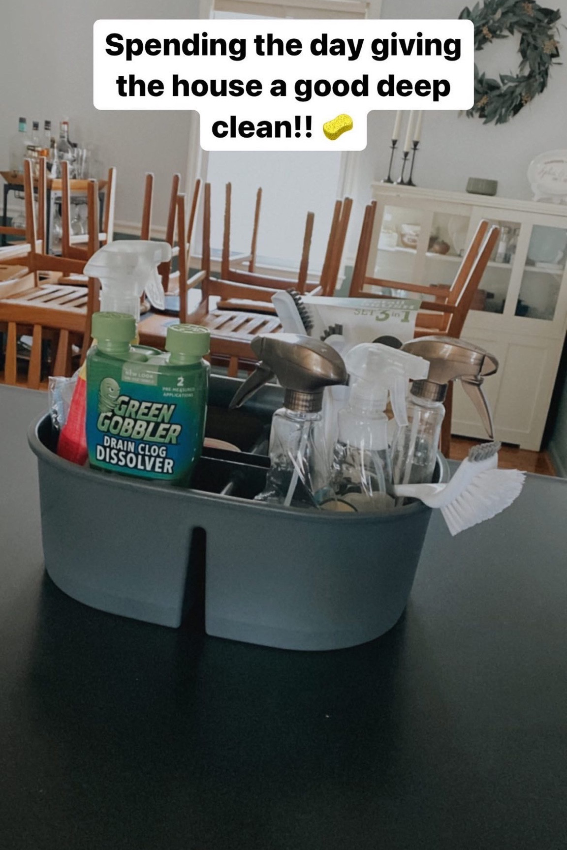 We love a good cleaning caddy!