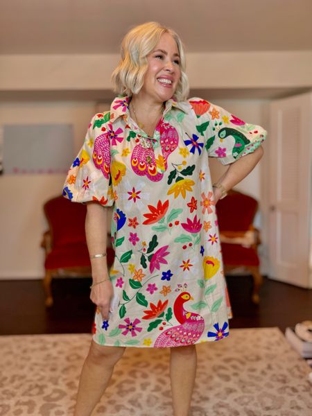 This print is everything! So fun! It’s perfect for church, outdoor event, or a shower! Code “wanda15”

Summer dress, spring dress, over 40, almost 50

#LTKover40 #LTKstyletip #LTKmidsize