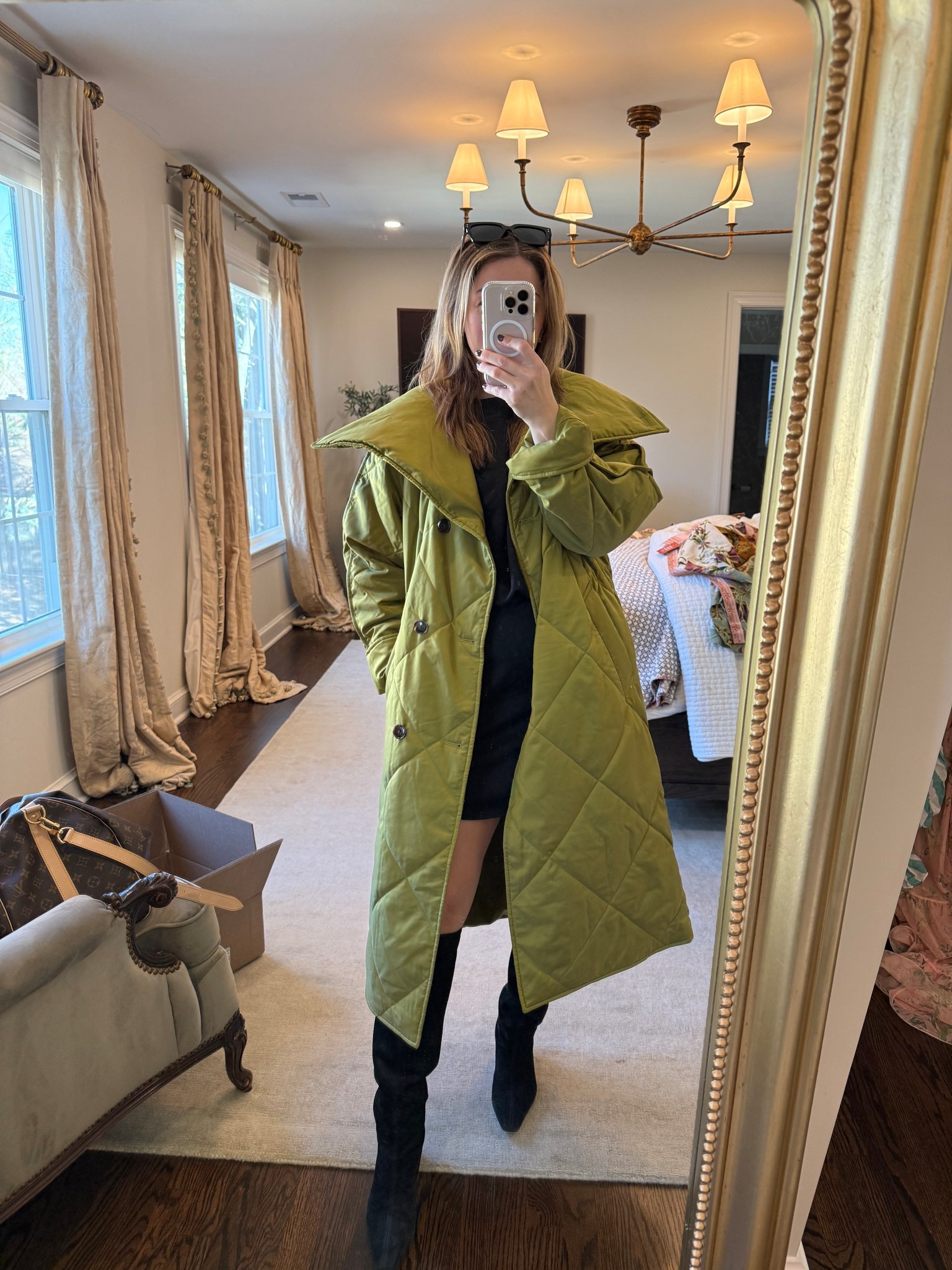 Took a chance on this color - and it’s so beautiful! Material is so soft and it feels like a blanket around me ( but fashion!) I got a SM, meant to be oversized, so I would say this runs TTS if you do, size down not up

#LTKmomlife #LTKootd #LTKdayinmylife