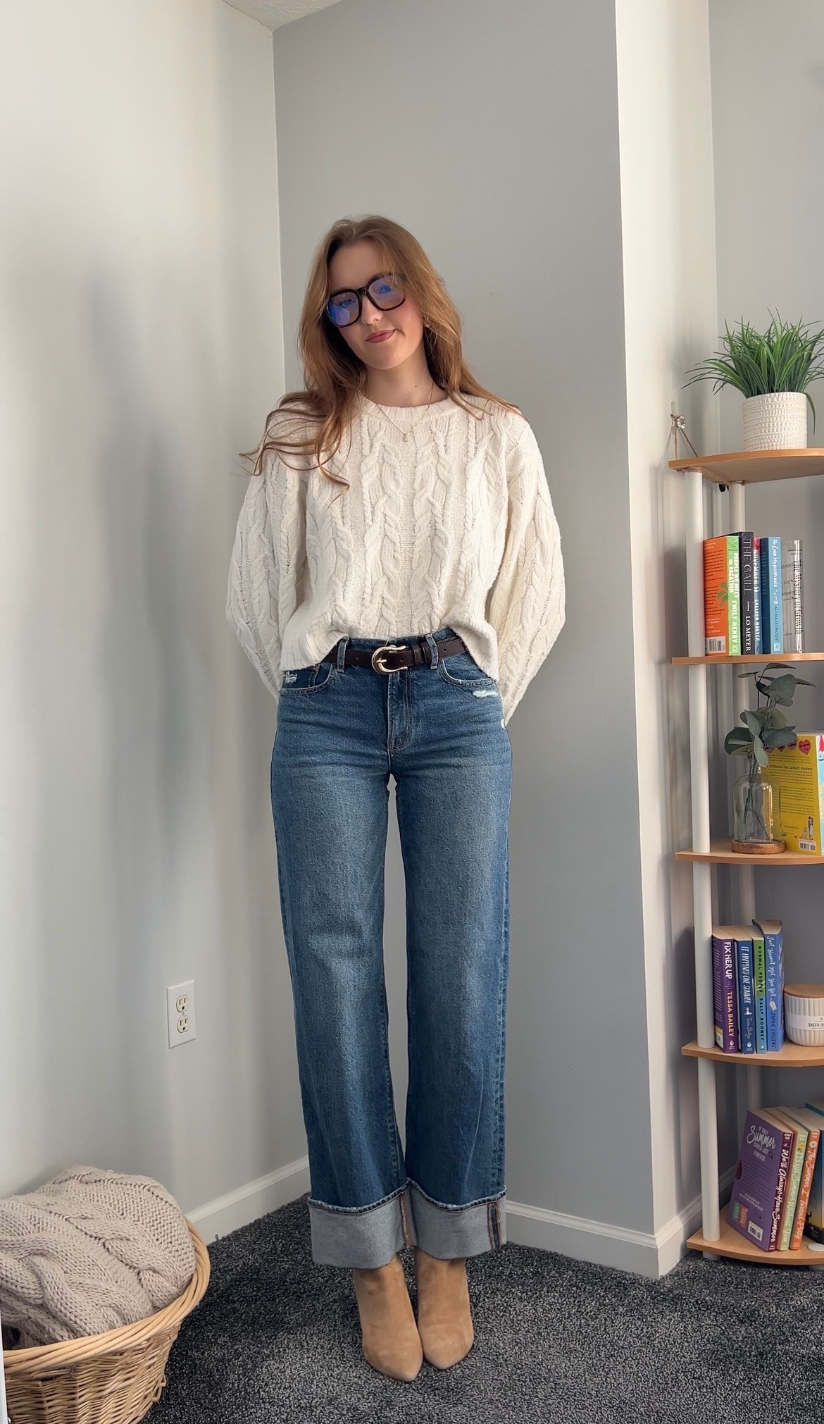 Target sweater size medium, jeans size 4 long

#LTKootd #LTKgrwm #LTKdayinmylife