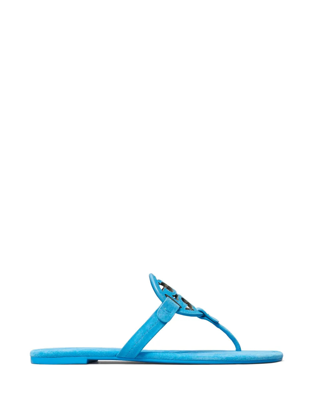 Tory Burch Miller suede sandals - Blue | Farfetch Global