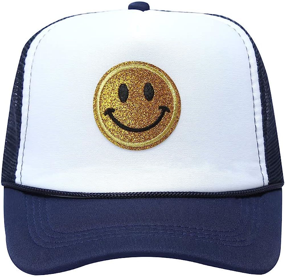 Lin Su Fashion Sequins Baseball Cap Printing Neon High Crown Foam Mesh Back Trucker Hat-for Men a... | Amazon (US)