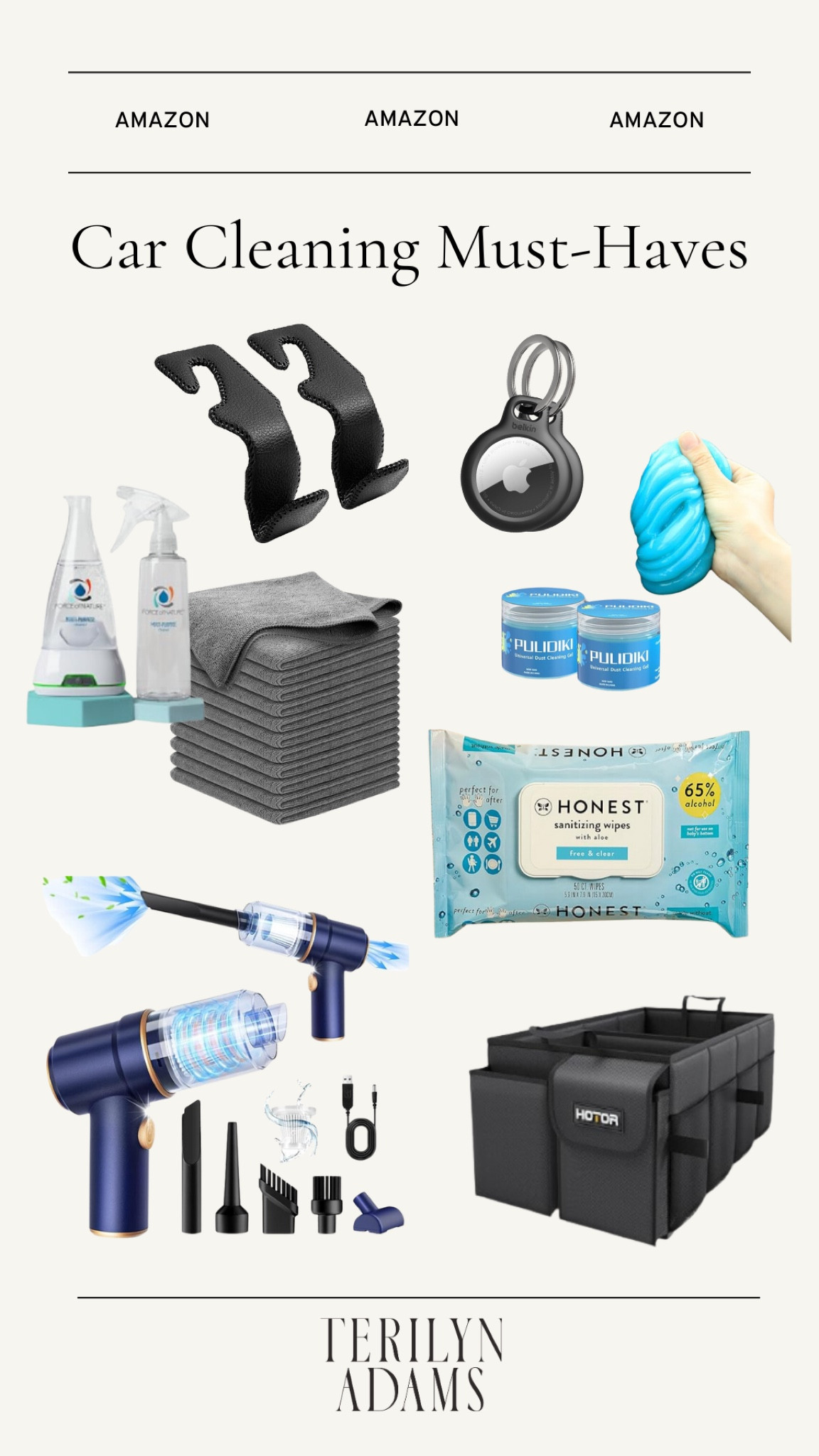 The best finds for keeping a clean car-I have almost all of these and love them!

#LTKTravel #LTKFindsUnder50
