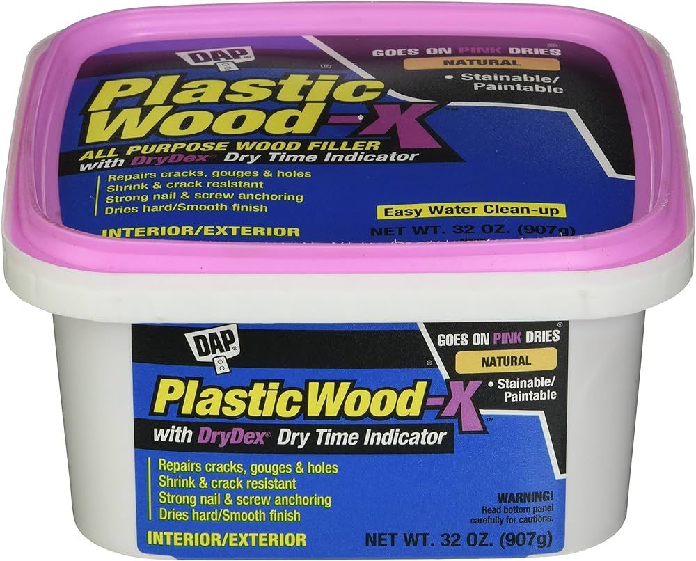 DAP 543 Series 00543 Qt Natural Plastic Wood-X w/Drydex, 32 Oz | Amazon (US)