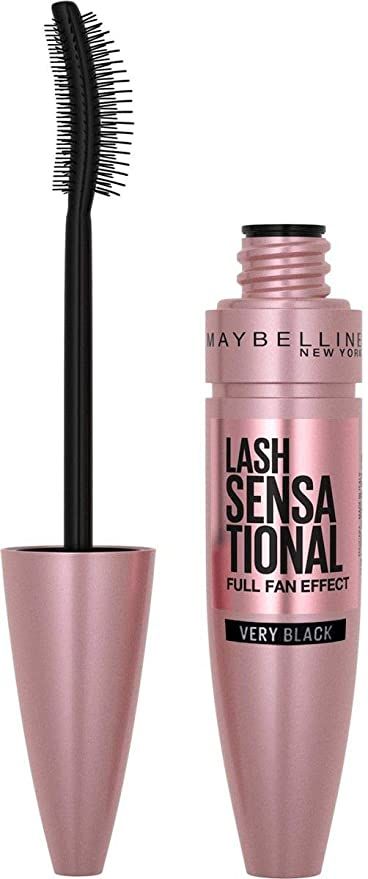 Maybelline Lash Sensational Washable Mascara, Very Black, 0.32 Fl Oz; (Packaging May Vary) | Amazon (US)