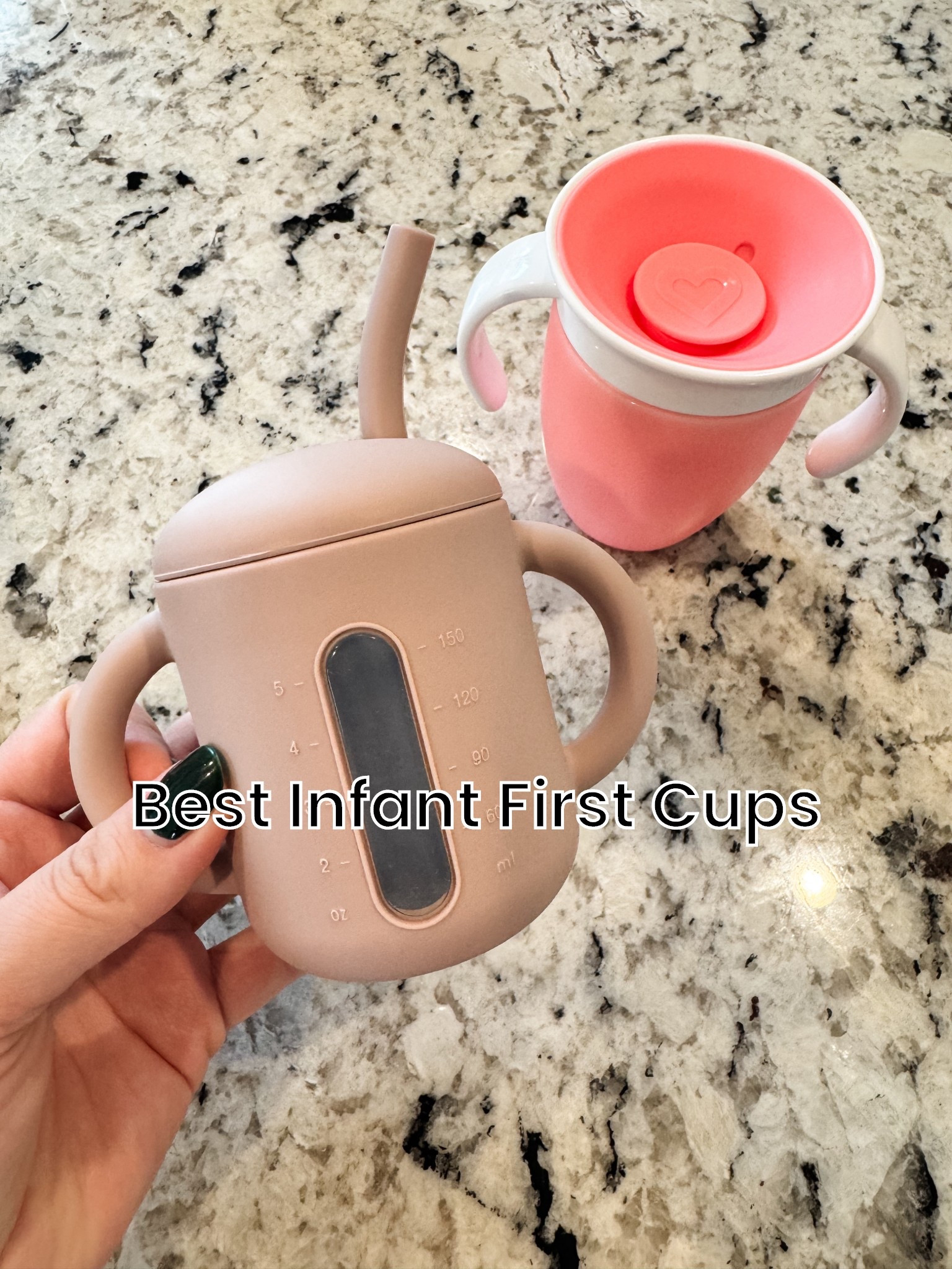 Love these cups for an infant. Both are alternatives to sippy cups and encourage drinking glass skills and straw practice.

#LTKBaby #LTKmomlife #LTKFindsUnder50