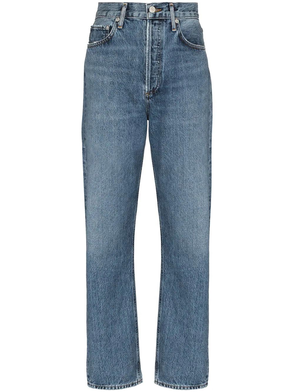 five-pocket straight-leg jeans | Farfetch Global