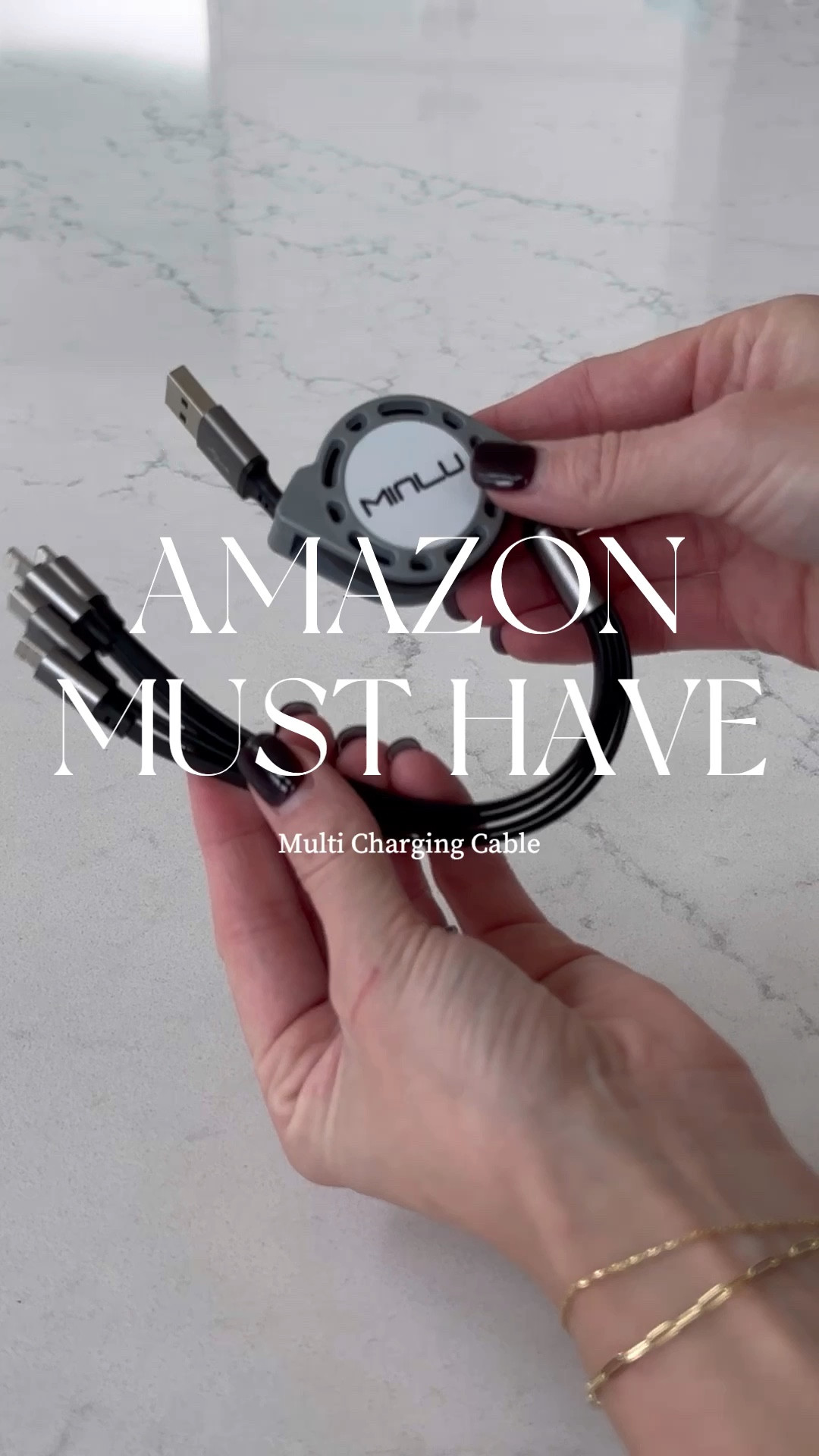 Amazon 4-way charging cord, such a game changer! iPhone accessories, phone gadgets 

#LTKfindsunder50 #LTKhome #LTKGiftGuide