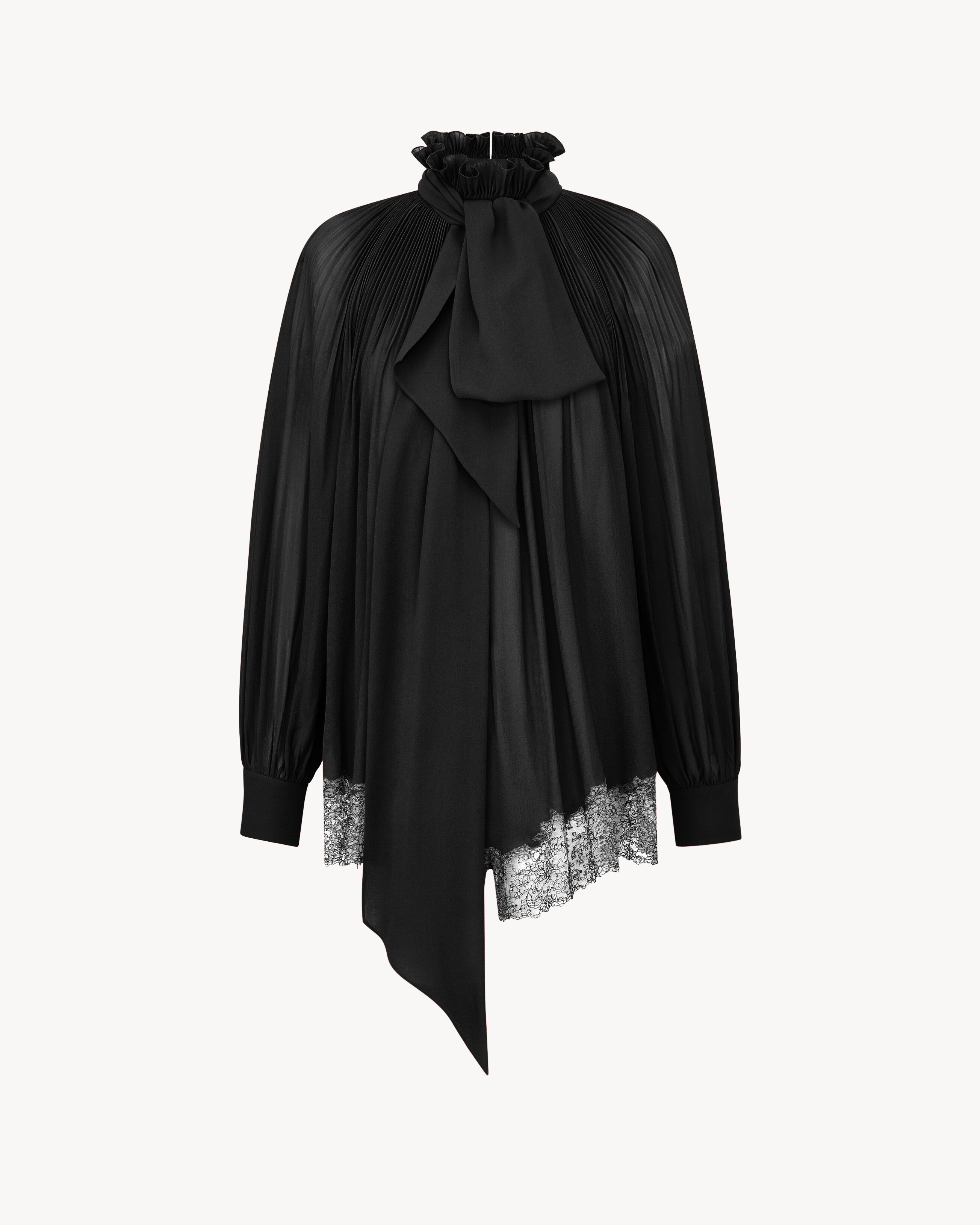 lavallière romper in silk | Saint Laurent Inc. (Global)