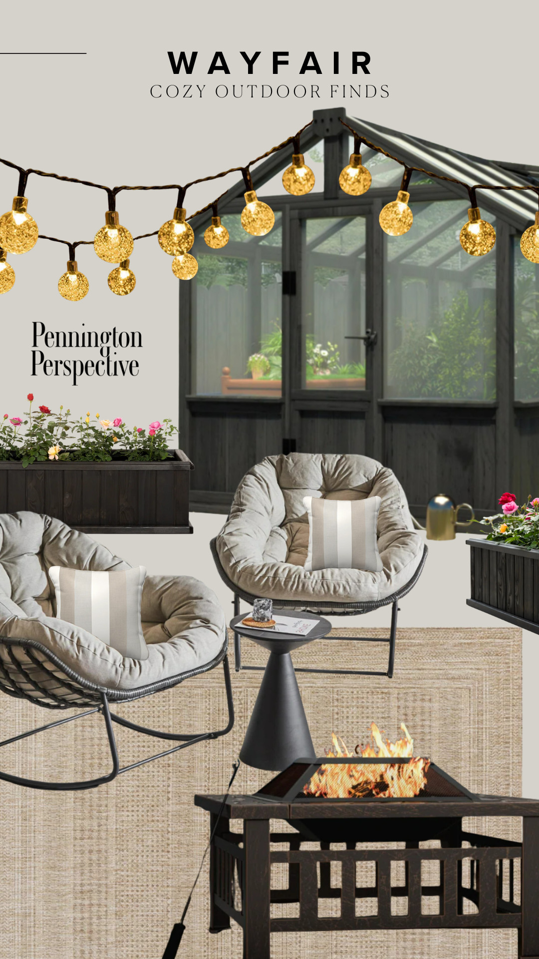 Cozy outdoor finds from Wayfair — warm textures and inviting pieces for the season ✨🌿

#Wayfair #WayfairFinds #OutdoorLiving #CozyOutdoor #HomeDecor #PatioStyle #OutdoorInspo #SeasonalDecor #StyledSpaces #HomeStyle
 

 #LTKHoliday #LTKU #LTKHome