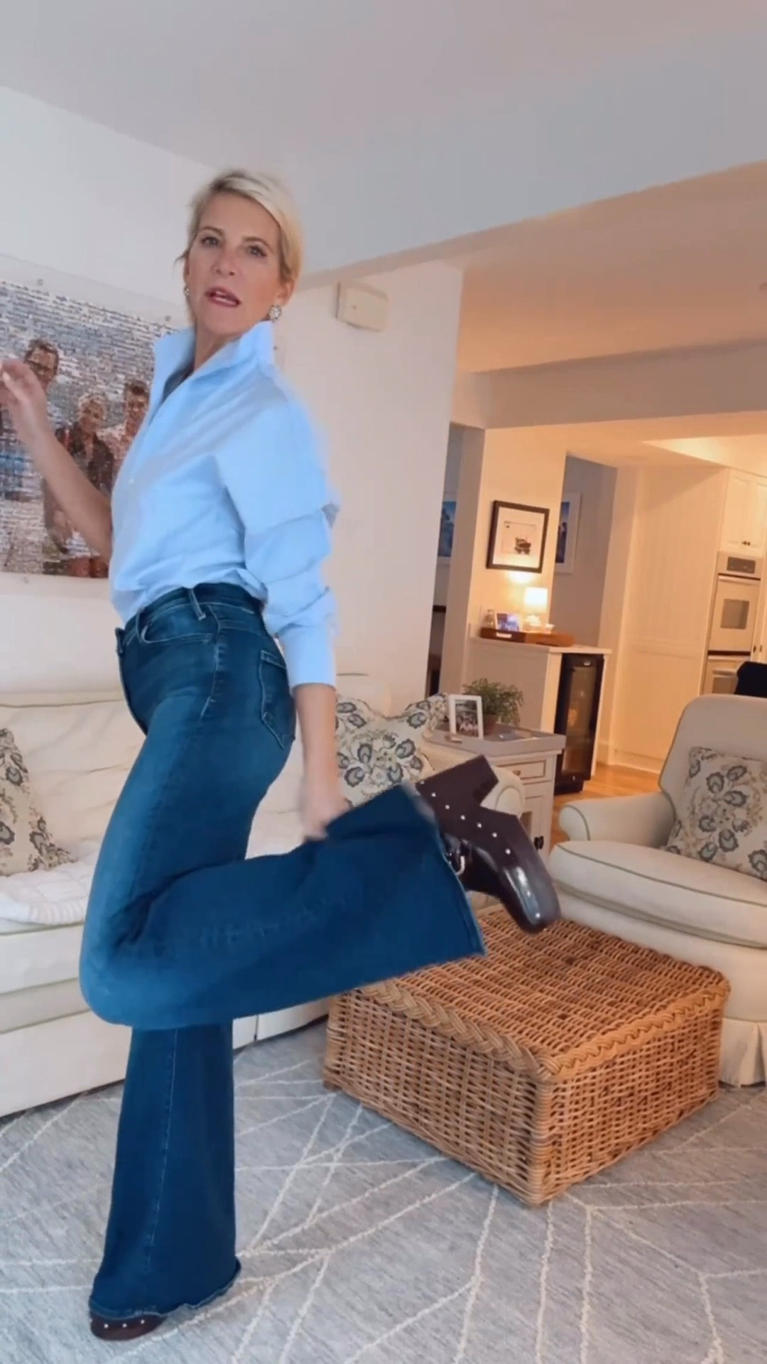 The only blue button-down you need. 💙

#LTKmomlife #LTKOver40 #LTKfitnessgoals