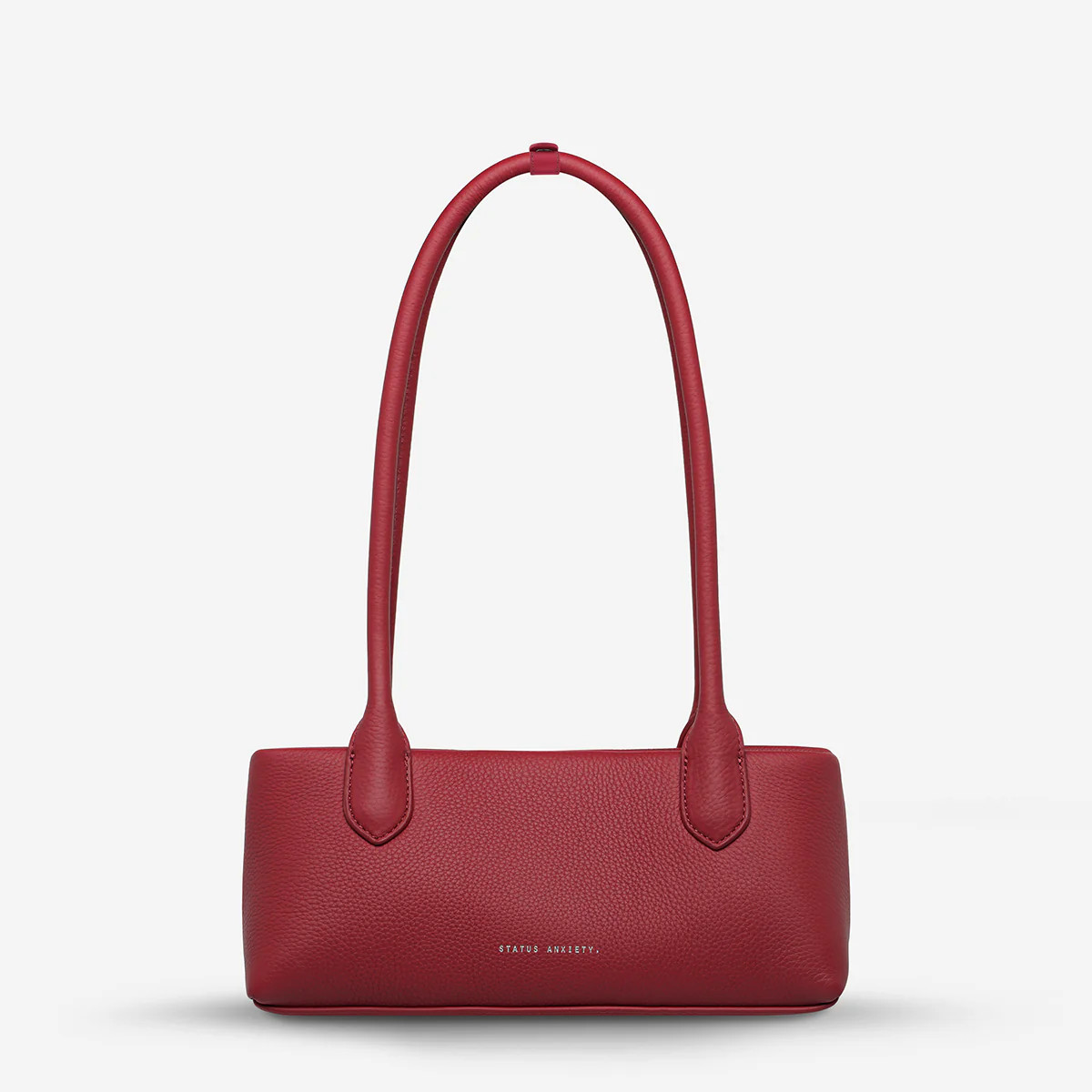 'The Lost' Rouge Leather Bag | Status Anxiety® | Status Anxiety 