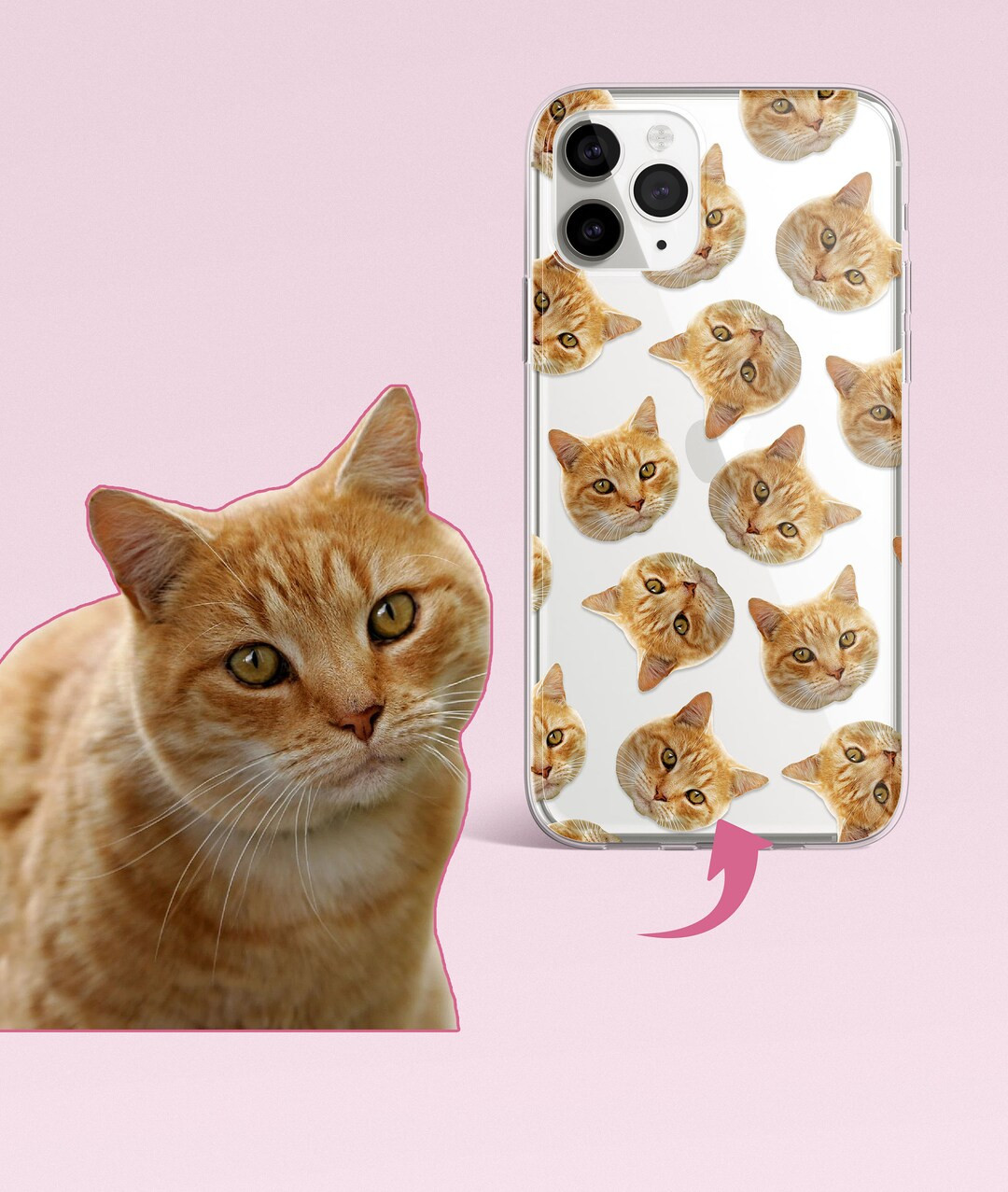 Custom Pet Phone Case Using Pet Photo Name Custom Dog Phone Case Custom Cat Phone Case Personaliz... | Etsy (US)