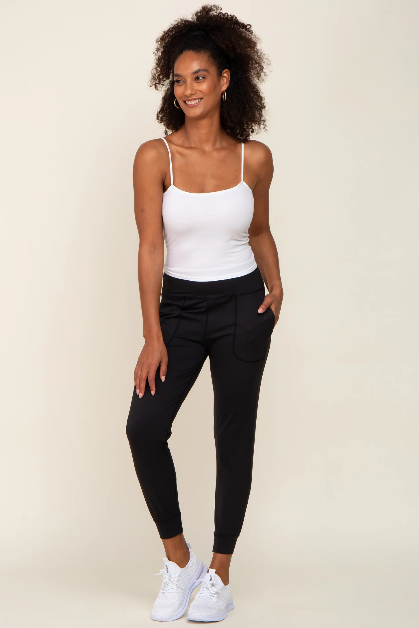 Black Joggers | PinkBlush Maternity