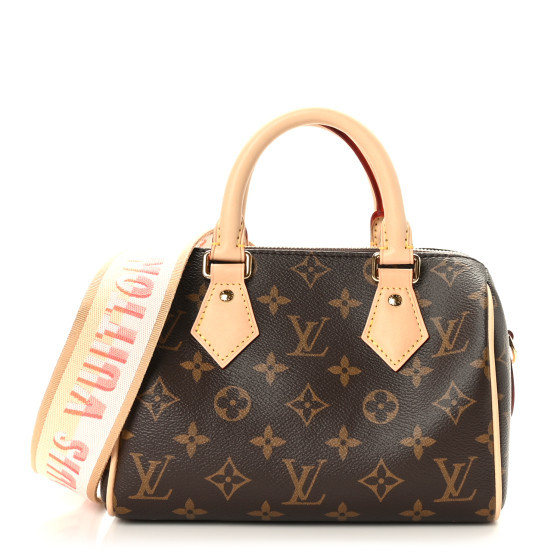 Monogram Speedy Bandouliere 20 Pink Orange | FASHIONPHILE (US)