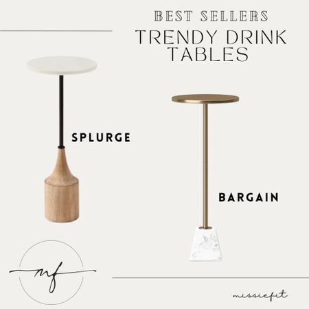 I have both of these drink tables, quality is similar. The splurge is a little heavier but overall very similar.



#LTKFind #LTKhome