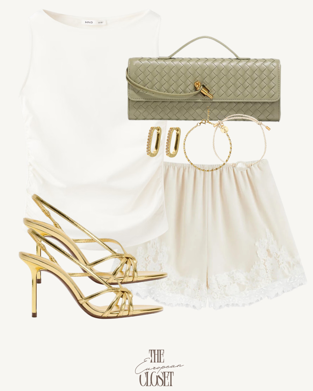 Satin Shorts Outfit Idea 

 #LTKootd #LTKSeasonal #LTKU