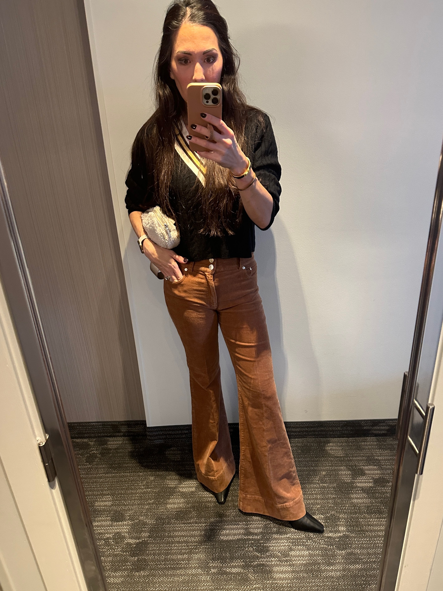 My Thanksgiving Day look! My pants are on major sale right now and found my sweater on sale. Wearing a size 26 in pants and small in sweater. 

#LTKsalealert #LTKCyberWeek #LTKstyletip