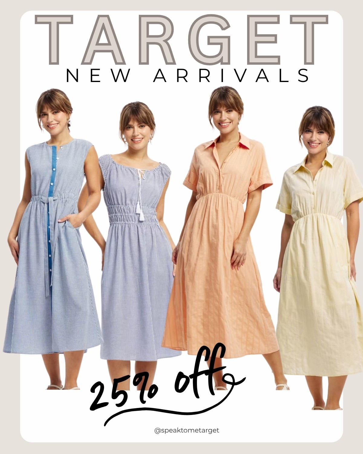 NEW at Target and save 25% off

#LTKPetite #LTKOver40 #LTKSaleAlert