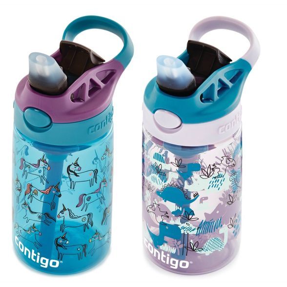 Contigo 14oz 2pk Plastic Autospout Water Bottles | Target