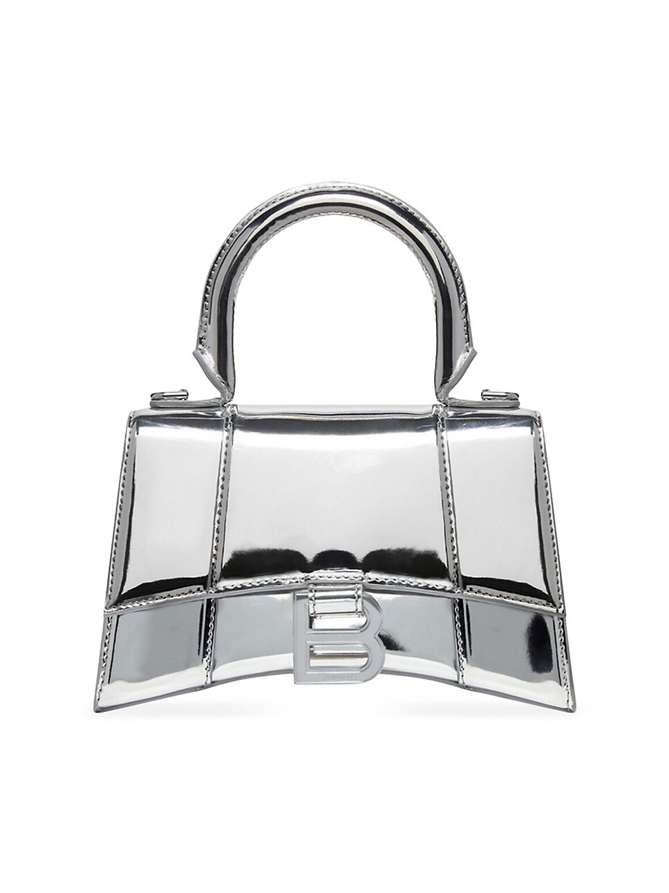 Hourglass XS Handbag Mirror Effect | Saks Fifth Avenue