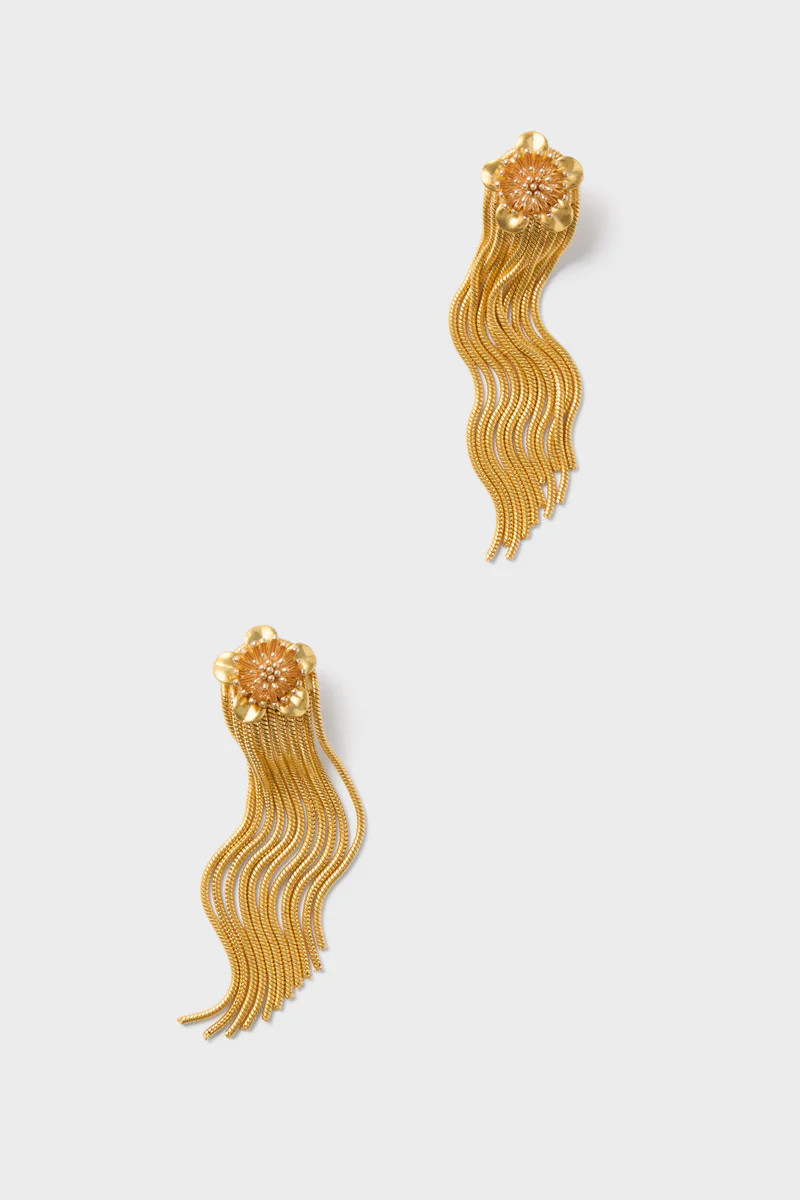 Gold Smooth Moves Earrings | Tuckernuck (US)
