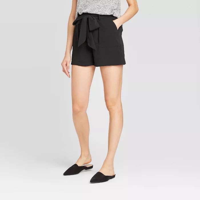 Women's Tie Waist Shorts - A New Day™ | Target